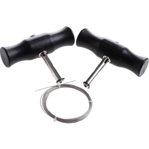 Car Windshield Removal Tool Windscreen Window Glass Cutting Wire + Handles Kit