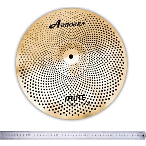 Arborea Glod-plating Mute Cymbal 16"crash
