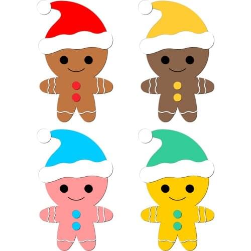 New Christmas Puzzle Wooden Die Scrapbooking N19 Cutting Dies Multiple Sizes Compatible With Most Die Cutting Machines