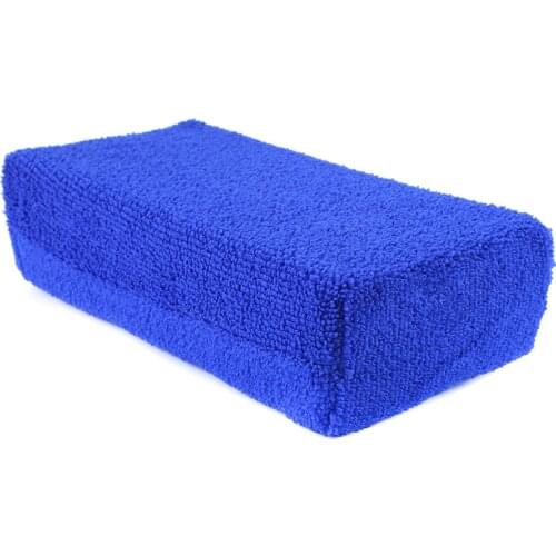 Microfiber Car Cleaning Applicators Car Washing Sponge Automobile Cleaning Cloths Car Wax Polishing Pad Car Detailling Tools