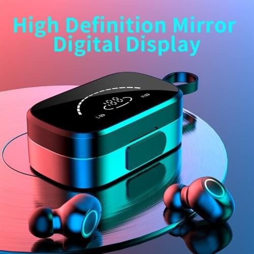 TWS Wireless Bluetooth Earphones 3500mAh Charging Box Headphone 9D Stereo Sports Waterproof Earbuds Headsets for Huawei iPhone