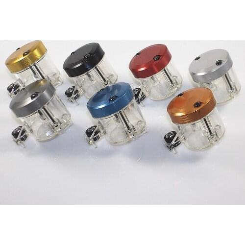 Motorcycle Universal Brake Fluid Reservoir Clutch Cylinder Tank Oil Fluid Cup For Honda Yamaha Suzuki Kawasaki Dirt bike