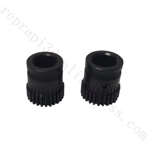 Hardened Steel Inner 8mm 3D Printer Prusa i3 MK3 DriveGear extruder dual gears kit 1.75mm Clone Bdtech hobbed pulley Drive gear