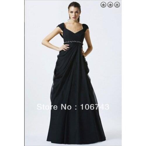 Free shipping Formal evening elegant dress maxi 2016 dresses for party new fashion vestidos formales long black evening gowns