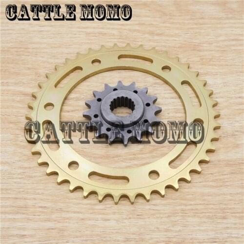 Motorcycle Sprocket Gear 525 Chain for BMW F650GS 08-2012 2011 2010 F800GS 08-17 Front Sprocket 42 Teeth Rear Sprocket 16 Teeth