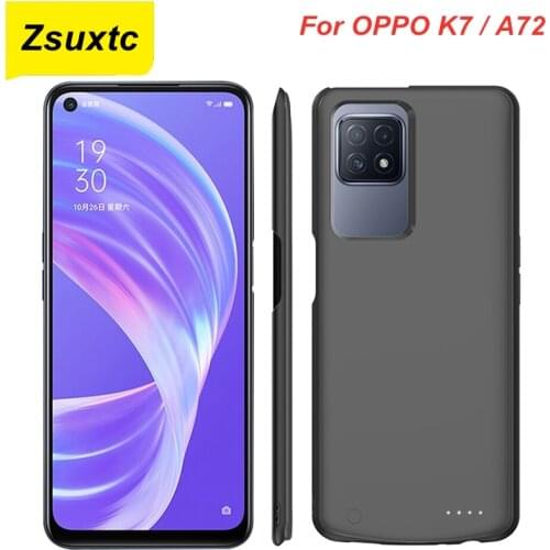 10000 Mah For OPPO K7 Battery Case High Quality Charging A72 Power Case Bank For Oppo A72 K7 Battery Charger Case Cover