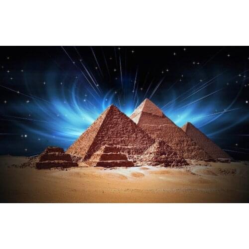 125 Home Decor Sunset - Egypt pyramids-Silk Art Poster Wall Art Home Decoration Gift