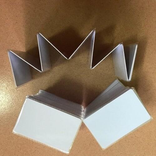 13.56MHZ FM1208 8K contactless plastic pvc cpu smart card