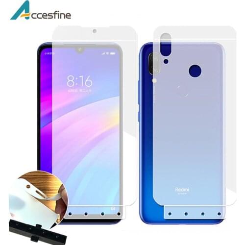 2PCS Front&Back 6D Full Cover Screen Protector Hydrogel Film For Xiaomi Mi 9 8 SE Lite Mix 2 2S 3 Max 3 invisible Soft TPU Film