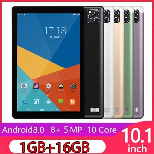 2021 Tablet Android 8.1 Tablet PC 10Inch RAM1GB+ROM16GB PC Phablet Dual Sim Phone Pad Tablets 4000mAh Tablet Android планшет