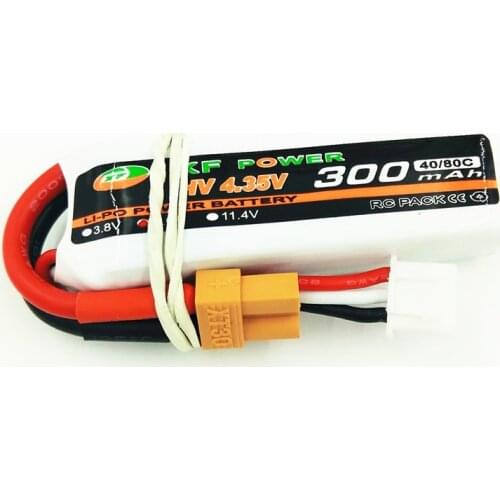 2S 7.6v 300mah 80C HV Lipo Battery 3S 11.4V Lihv Lithium battery for Happymodel Mobula 7 HD V3 Sailfly-X FPV RC Drones