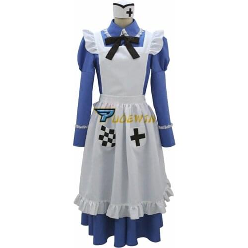 Anime APH Axis Powers Hetalia UK England Dress Cosplay Costume Custom Made