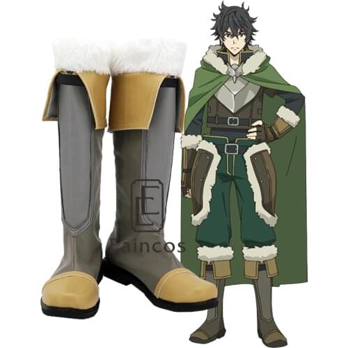Anime The Rising of the Shield Hero Naofumi Iwatani Cosplay Shoes Tate no Yuusha no Nariagari Boots Custom-made