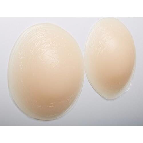 200g/pair Wedding Dress Breast Enhancer Push Up Bra Pads Nipple Cover Women Swimsuit Bikini Silicone Breast Pads Skin Color