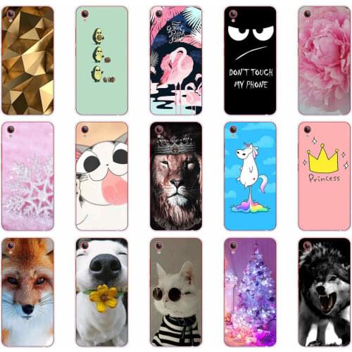 Case For Vivo Y91C 6.22inch Case Soft TPU Phone cute cartoon Back cover for vivo Y91 C VIVOY91C shockproof Bumper Shell bag