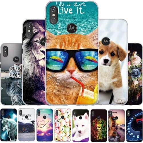 3D Print Case For Motorola Moto One Power Silicone Funda For Motorola P30 Note Phone Back Bumper For Moto P30 Note Case