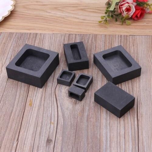 Graphite Ingot Bar Mold Mould Crucible for Melting Gold Casting Refining