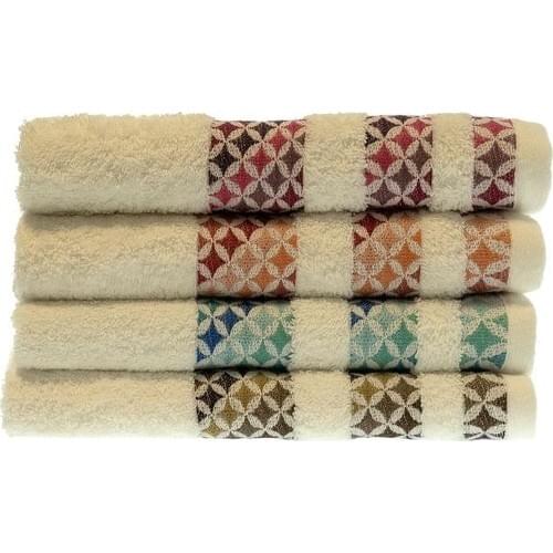 Joy Home Collection Colorful 4'lü Towel Set