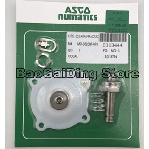 ASCO Electromagnetic Pulse Valve SCG353A043 SCG353A044 C113444 C113443 Diaphragm Repair Kit