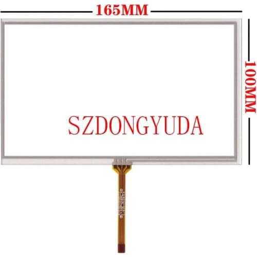 New Touchpad 7 Inch 4-Line 165*100 Resistive Touch Screen Panel Digitizer For Car DVD PLC ZCR-2715R1-7 FPC-2795R1
