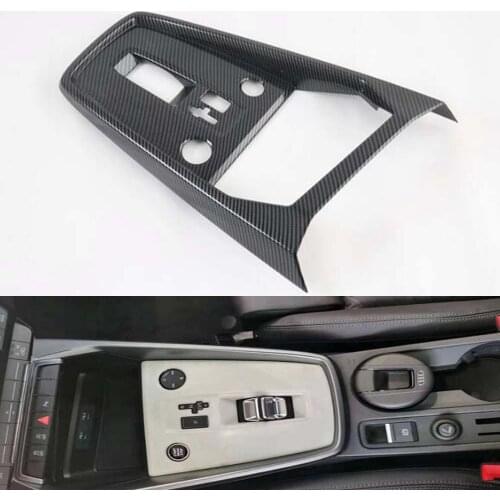 New Car Trim For AUDI A3L 2021 LHD Gear Shift Panel Frame Cover Styling Interior ABS Auto Accessory