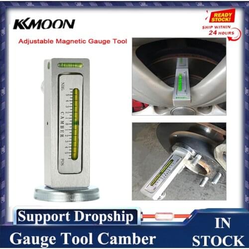 NEW Adjustable Magnetic Gauge Tool Camber Castor Strut Wheel Alignment Truck Auto Car Repair Tools Car Accessories