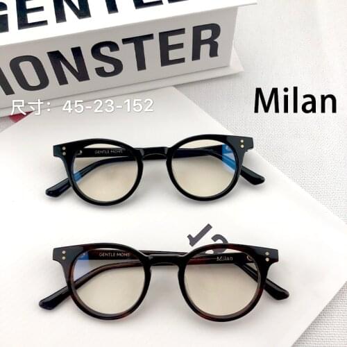 Gentle MILAN Vintage Optical Glasses Frame Acetate Eyeglasses Oliver Reading glasses Women and Men Tortoise Eyewear Frames