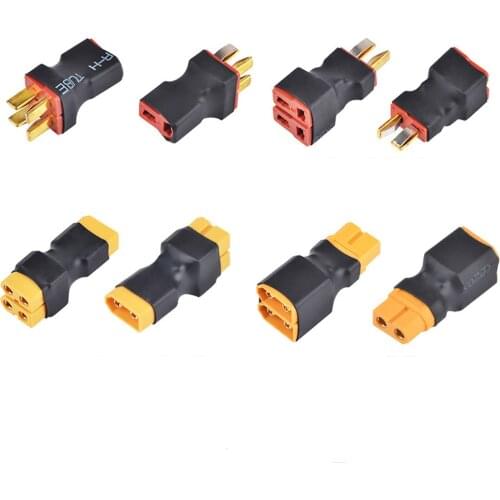 Model Airplane Lithium Battery Parallel Adapter T Plug 1 Female and Two Male XT60 Heads One Male and Two Female