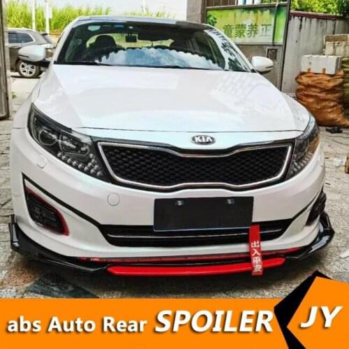 For VW Kia Optima Front shovel Body kit spoiler 2011-2015 Kia K5 ABS Rear lip rear spoiler front Bumper Diffuser Protector