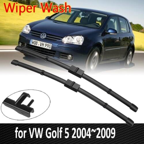 Car Wiper Blade for Volkswagen VW Golf 5 MK5 Golf V Rabbit 1K GTI 2004~2009 Front Windscreen Windshield Wipers Car Goods