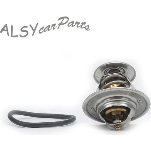 Engine Coolant Thermostat + Dichtung 056 121 113 D For VW Golf Passat Caddy Beetle Bora Audi A2 A3 A4 A6 Seat Altea Leon Skoda