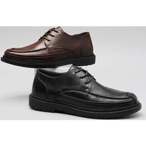 Men Leather Shoes2020 Fashion Classic Men Office Shoes Black Leather Men Dress Shoes In Flats Men Business Shoes