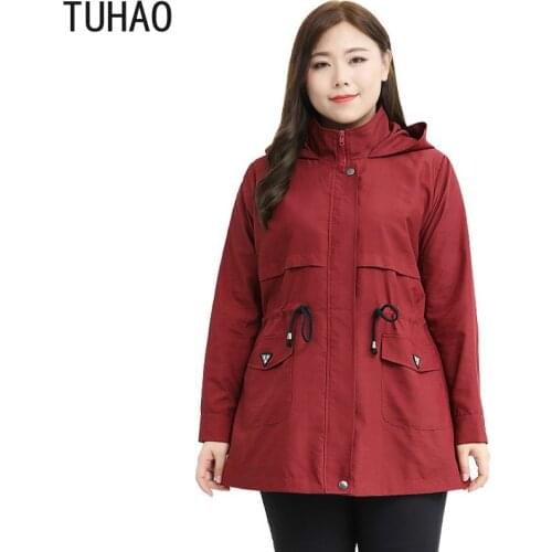 Женские красные куртки TUHAO China At AliExpress