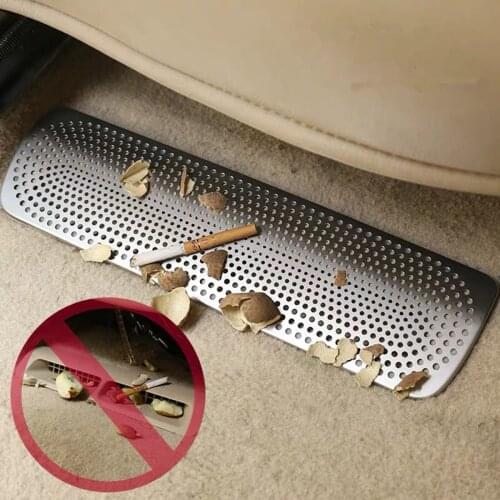 For Toyota Land Cruiser 200 2008 2009 2010 2011 2012 2013 2014 -2019 Car Seat Stainless Steel Lower Air Outlet Protection Cover