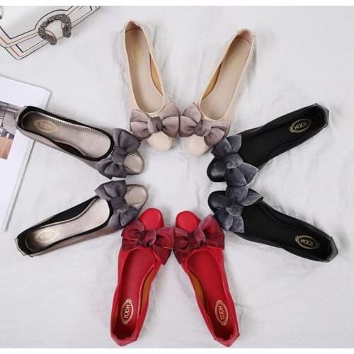 2021 Spring Summer Comfortable High-quality Womens Shoes Korean Style Single Shoes Womens Soft-soled Pregnant Women Flat Shoes