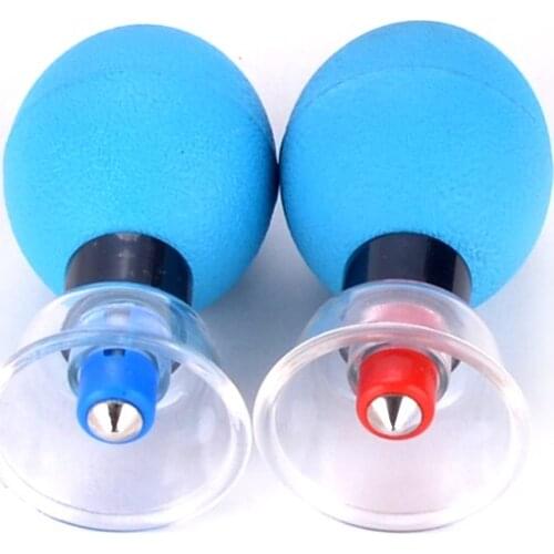 2 pcs Beauty salon accupuncture massage therapy magnetic cupping device negative pressure five-element needle 25/30/35mm