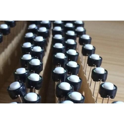 200pcs Original Japan ALPS Mixer Internal buttons SKRGABD010 Tact Switch 2 feet 6.2*4.3MM for Pioneer