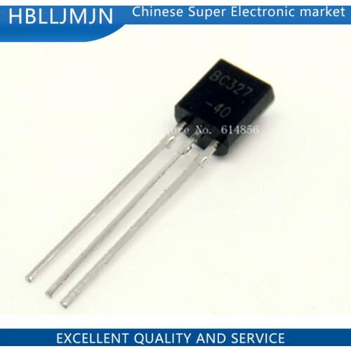 50PCS BC327 BC327-40 Transistor PNP TO92