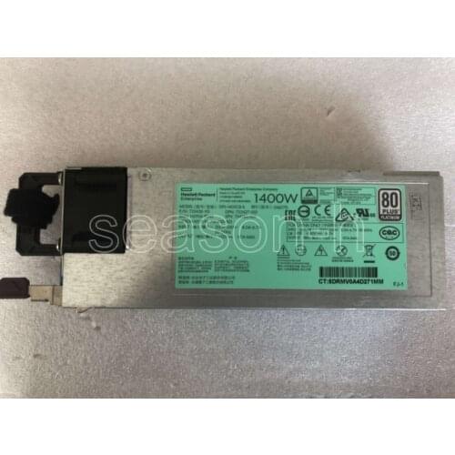 HP 1400W Gen9 Flex Slot Platinum Power Supply 720620-B21 754383-001