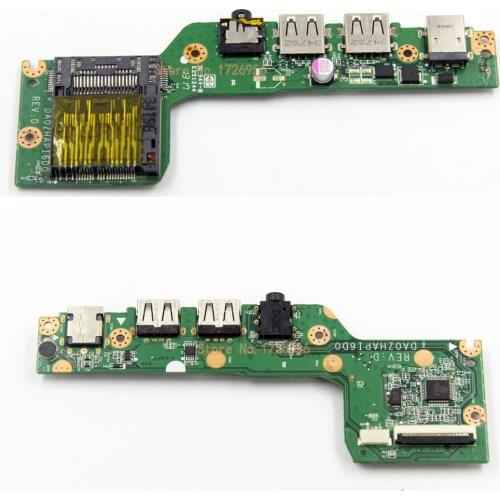 DA0ZHAPI6D0 for Acer Aspire One 725 V5-121 USB Audio DC Jack SD Card Reader Board