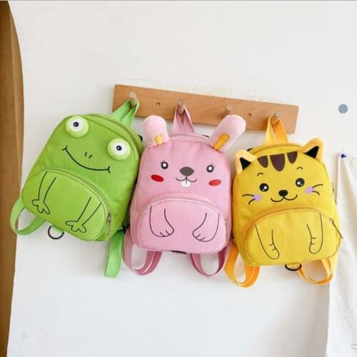 Newborn Kids Child Bags Kindergarten Boys Girls Children Stuffed Plush Backpack Cartoon Cute Baby Toddler School Students Bag