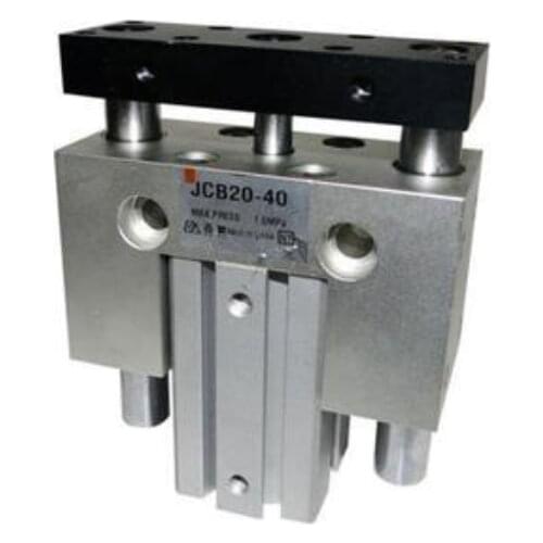 JCB Pneumatic Cylinder 3 Guid Rod Slide Seat JCB25-10 JCB25-20 JCB25-30 JCB25-40 JCB25-50 JCB25-75 JCB25-100