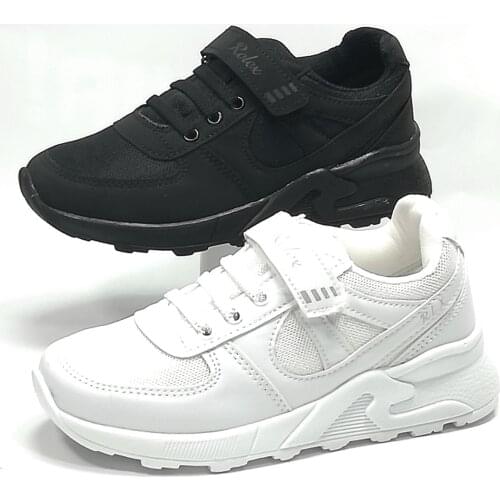 UNISEX SNEAKERS FOR GIRLS AND FOR MEN. BLACK AND WHITE COLOR. CAN BREATHE. COMFORTABLE. NEW SEASON. 3.5 CM FILLER BASE
