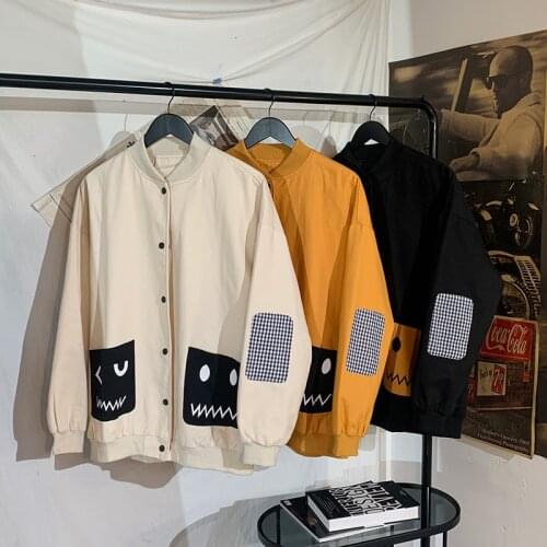 Janpan Style Bigger Pocket 2021 Spring Autumn Black Jacket MenS Streetwear Baseball Uniform Bomber Clothes Plus OverSize M-5XL