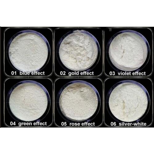 Mermaid Pigment Nail Powder Mixed With UV Gel Polish Shining Nail Glitter Powder Nail Art Manicure Decoration 6 Color Available