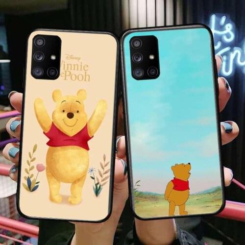 Special Case Winnie Phone Case Hull For Samsung Galaxy A50 A51 A71 A70 A52 A40 A30 A31 A80 A20E 5G S Black Shell Art Cell Cove