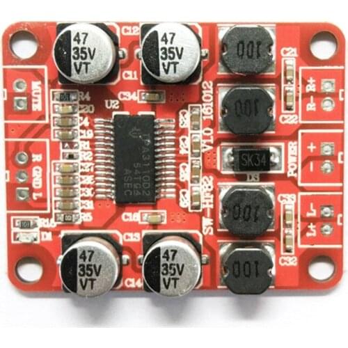 Taidacent Speakerguard Filter Free Stereo Class D Audio Dual Channel Power Amplifier Best 15w Guitar Amp TPA3110D2 tpa3110 2x15w