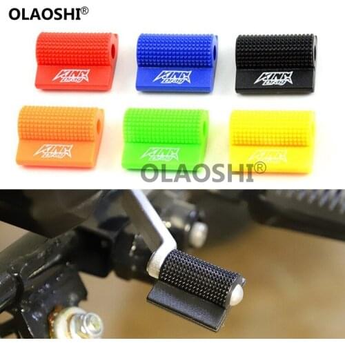UniversalMotorcycle Shift Gear Lever Pedal Rubber Cover Shoe Protector Foot Peg Toe Gel for Honda Kawasaki Yamaha Accessory
