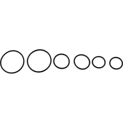 10pcs 5 8 10 15 18 19 20 21 25 26 28 30 40 42 NBR Flashlight O Ring Seal Gasket Thickness 1.0mm Nitrile Butadiene Rubber O-Rings