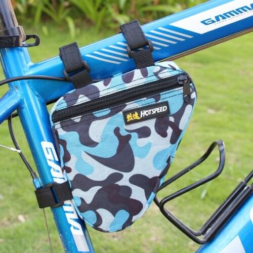Cycling Bicycle Bags Front Tube Frame Bag Waterproof Saddle Bag MTB Bike Bags Triangle Pouch Frame Holder Bycicle Accessories